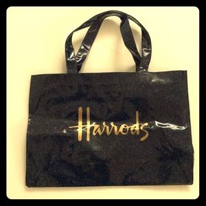 Harrods of London Glitter Shopper Bag